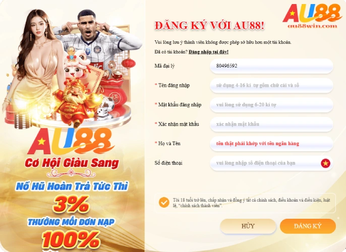 Các Bước Đăng Ký Tài Khoản Hotlive Các Bước Đăng Ký Tài Khoản Hotlive