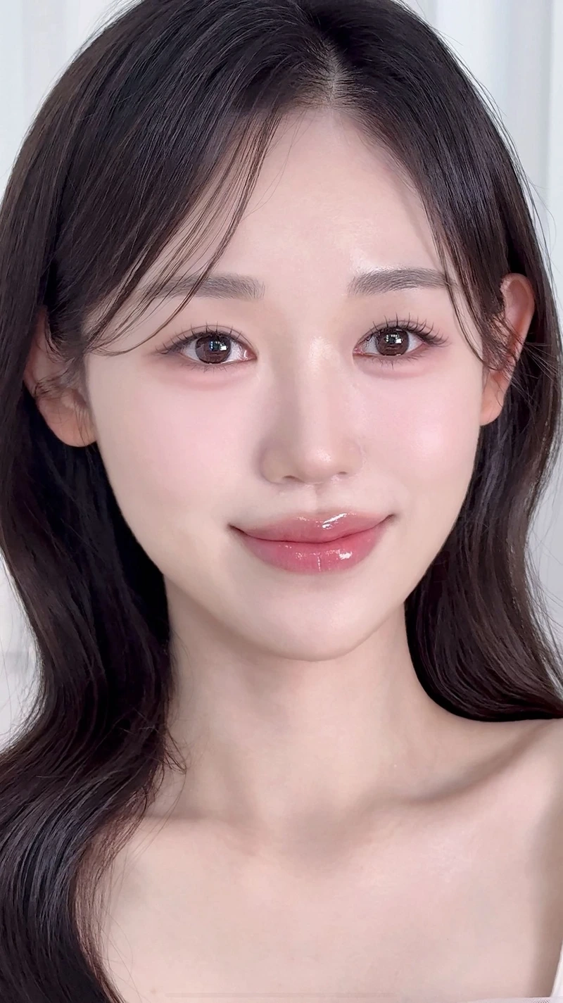 Trải nghiệm mái tóc dài mượt mà của Hotlive Idol gái Hàn Quốc tóc dài