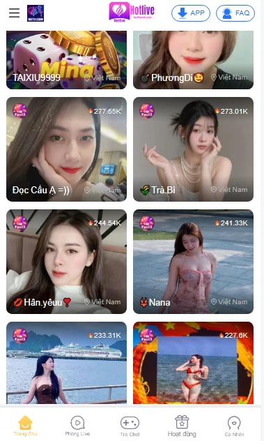 Hotlive App Chính Thức Việt Nam